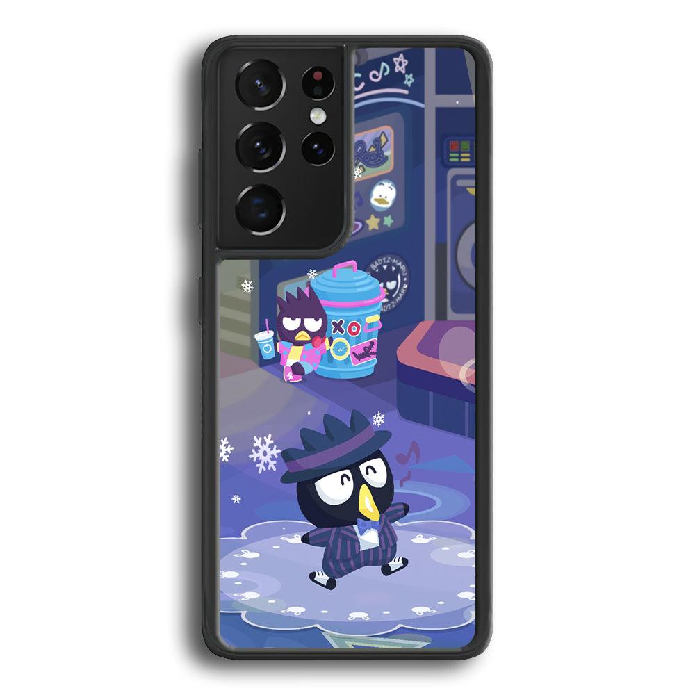 Bad Badtz-Maru Dancing Man Samsung Galaxy S23 Ultra Case-Rubber Black (2D Case)-Oxvistore