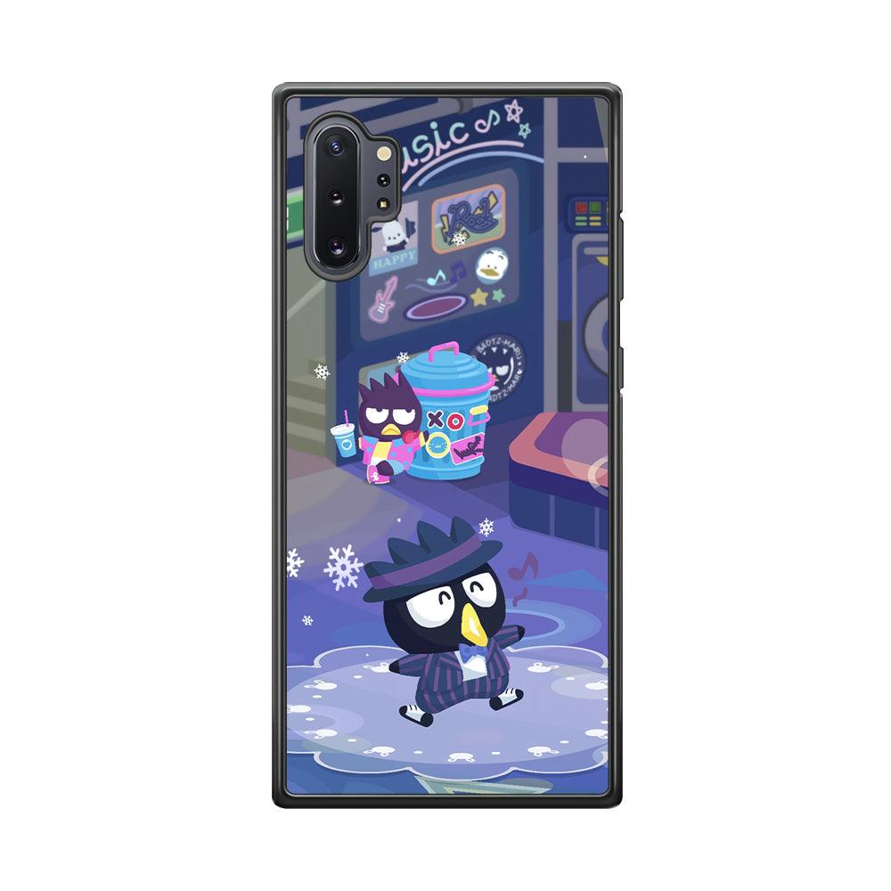 Bad Badtz-Maru Dancing Man Samsung Galaxy Note 10 Plus Case-Rubber Black (2D Case)-Oxvistore