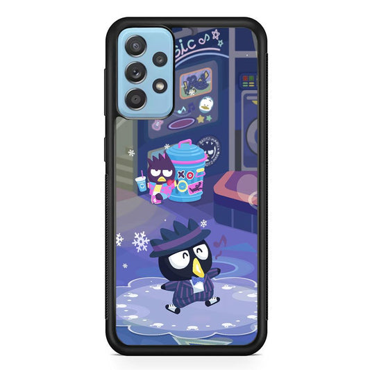 Bad Badtz-Maru Dancing Man Samsung Galaxy A72 Case-Rubber Black (2D Case)-Oxvistore