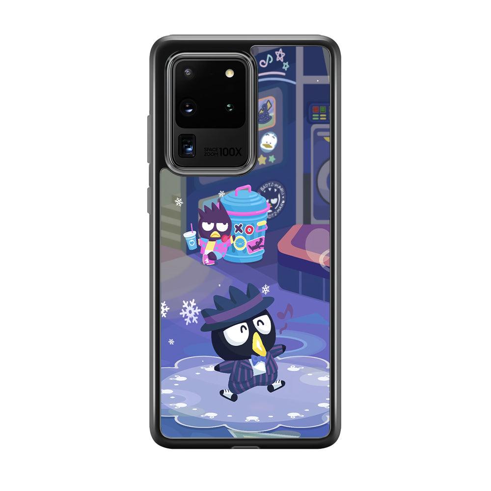 Bad Badtz-Maru Dancing Man Samsung Galaxy S20 Ultra Case-Rubber Black (2D Case)-Oxvistore