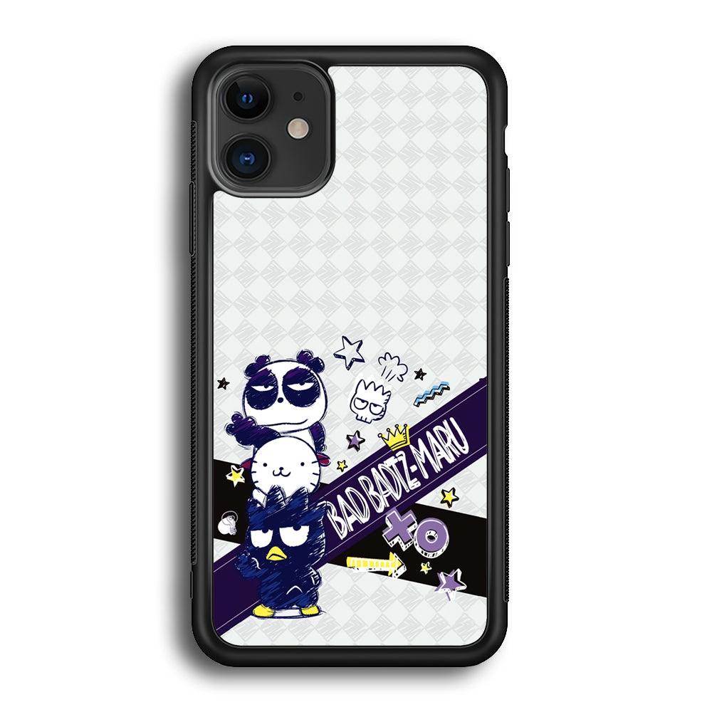 Bad Badtz-Maru Poster Sketch iPhone 12 Case-Oxvistore