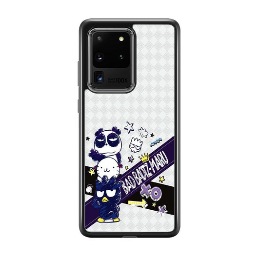Bad Badtz-Maru Poster Sketch Samsung Galaxy S20 Ultra Case-Rubber Black (2D Case)-Oxvistore