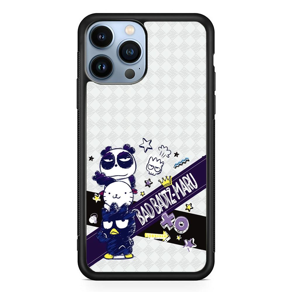 Bad Badtz-Maru Poster Sketch iPhone 15 Pro Max Case-Oxvistore