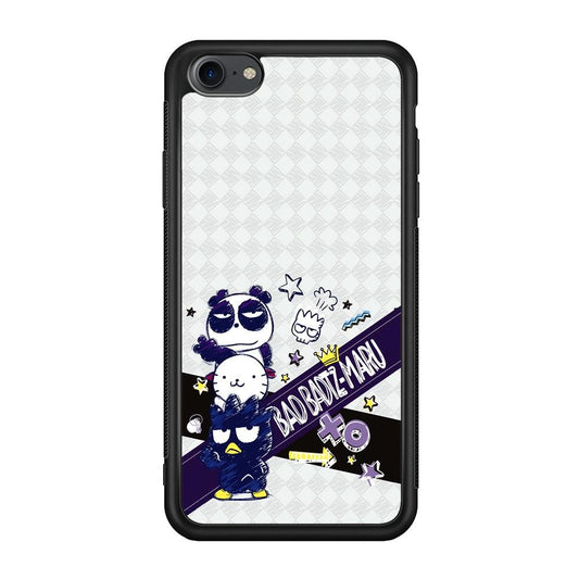 Bad Badtz-Maru Poster Sketch iPhone 8 Case-Rubber Black (2D Case)-Oxvistore