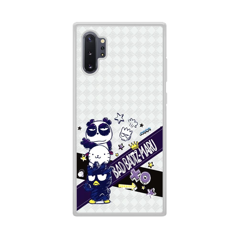 Bad Badtz-Maru Poster Sketch Samsung Galaxy Note 10 Plus Case-Oxvistore