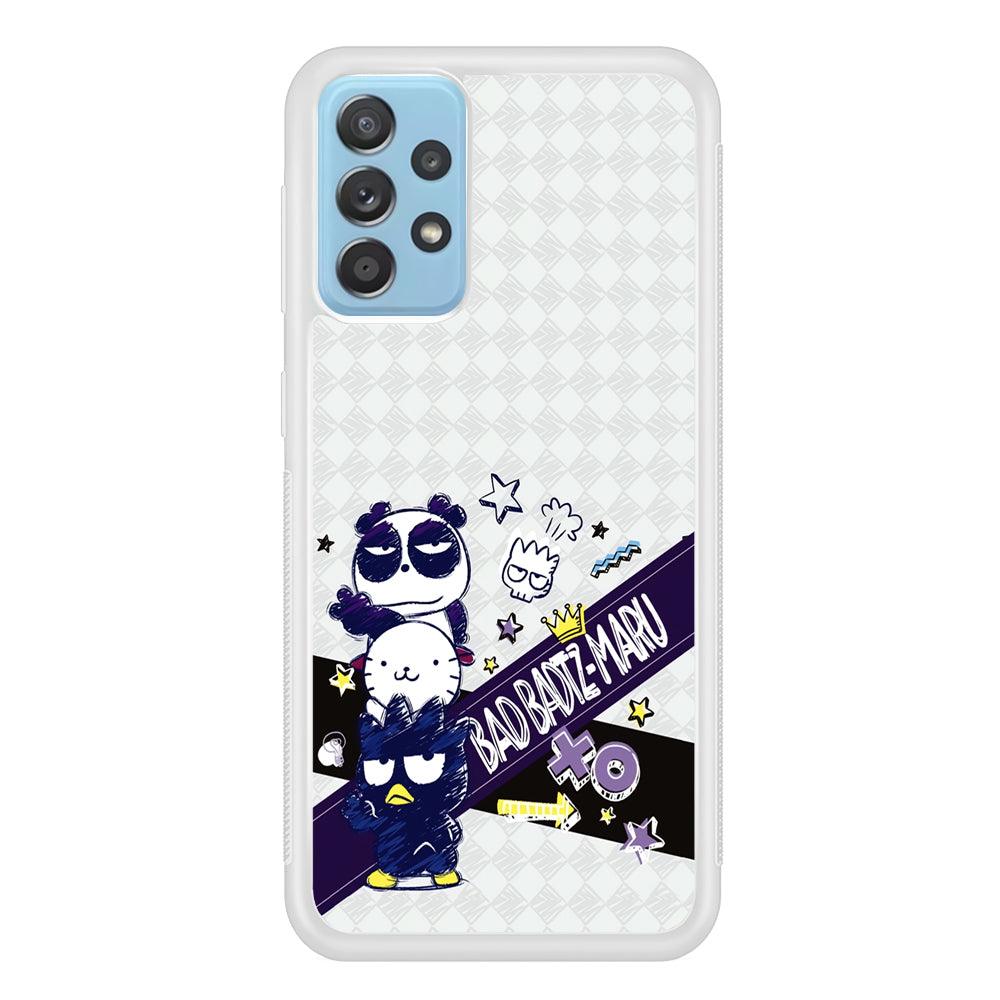 Bad Badtz-Maru Poster Sketch Samsung Galaxy A72 Case-Oxvistore