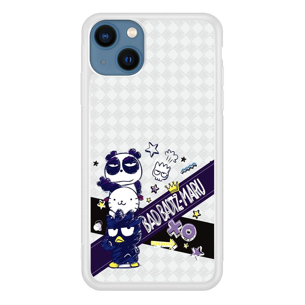 Bad Badtz-Maru Poster Sketch iPhone 15 Plus Case-Oxvistore