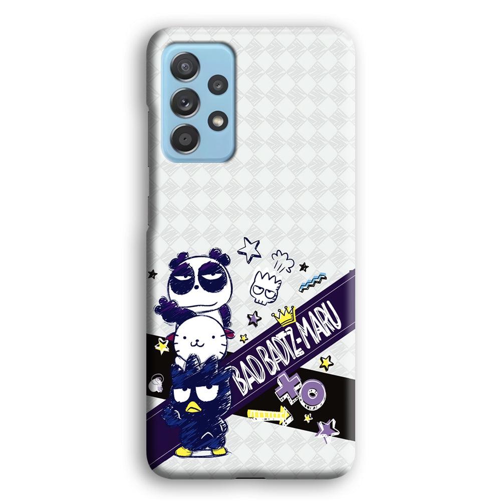 Bad Badtz-Maru Poster Sketch Samsung Galaxy A72 Case-Oxvistore