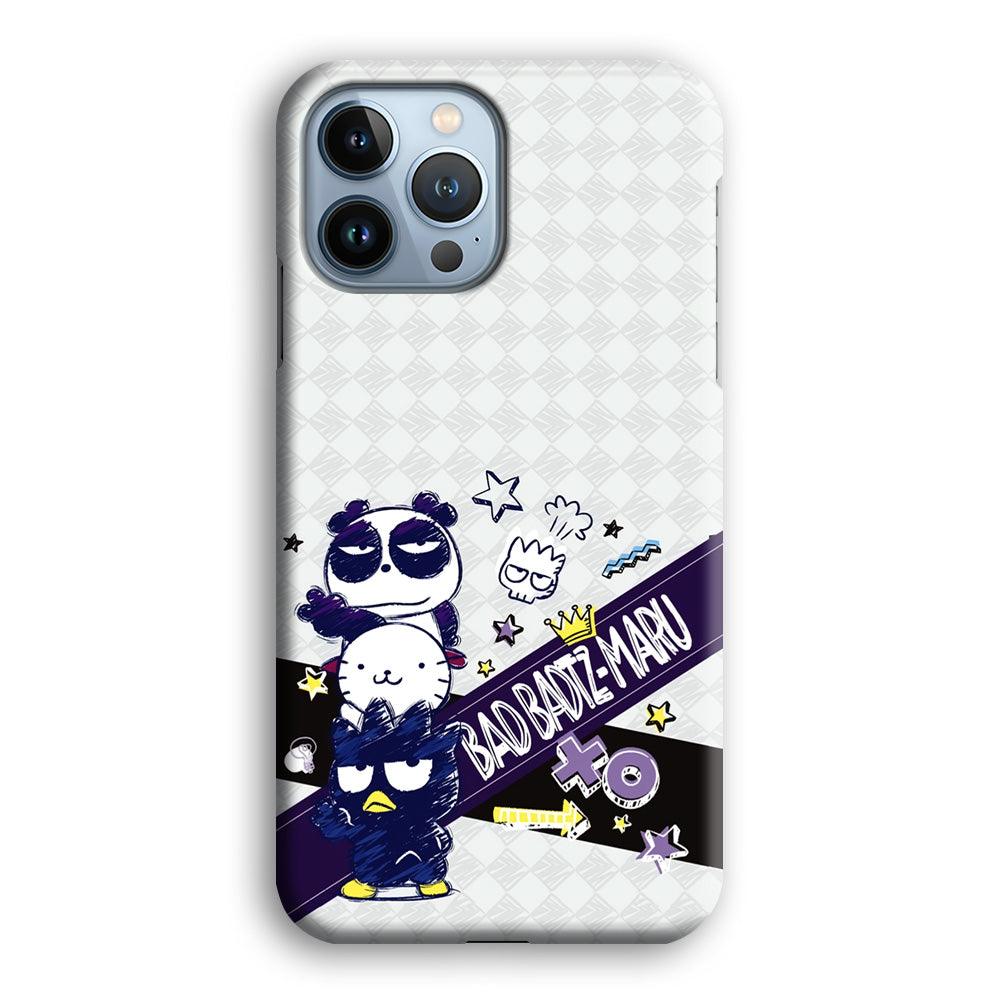 Bad Badtz-Maru Poster Sketch iPhone 13 Pro Case-Oxvistore