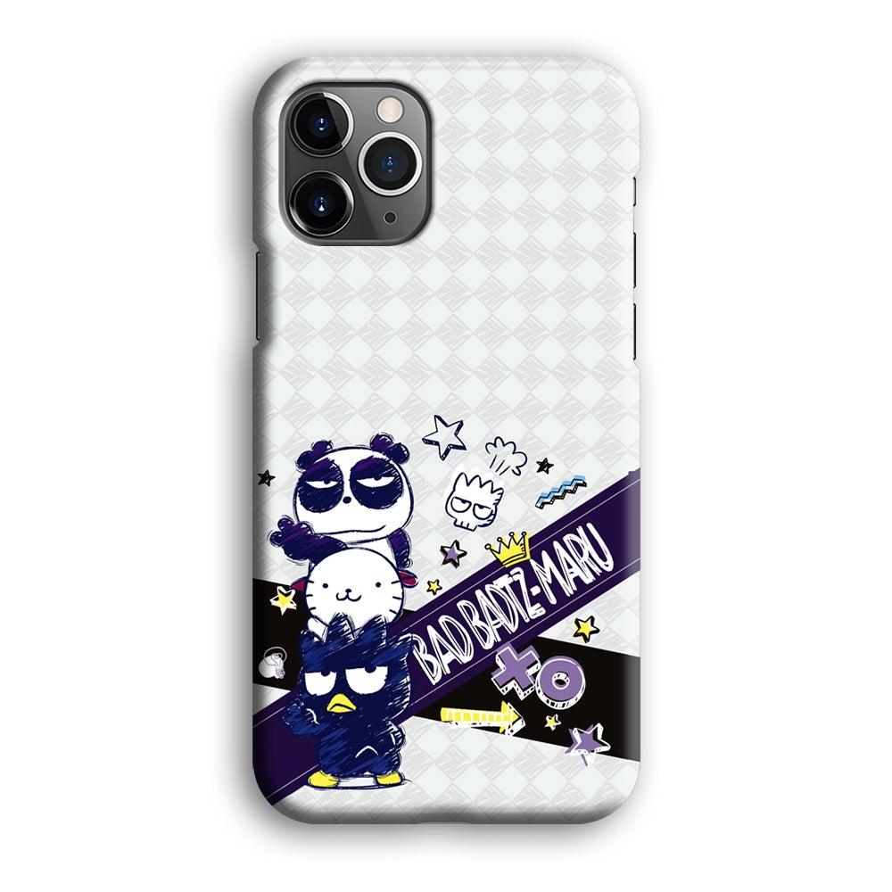 Bad Badtz-Maru Poster Sketch iPhone 12 Pro Case-Oxvistore