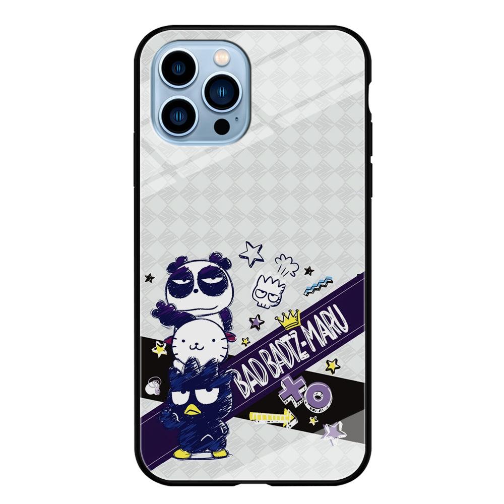 Bad Badtz-Maru Poster Sketch iPhone 15 Pro Case-Oxvistore