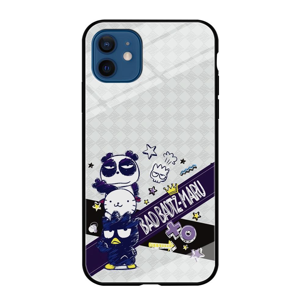 Bad Badtz-Maru Poster Sketch iPhone 12 Case-Oxvistore