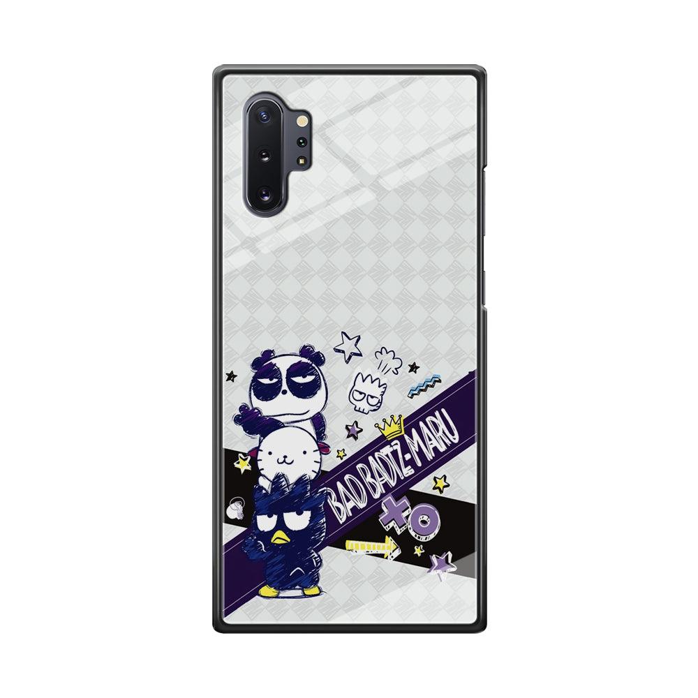 Bad Badtz-Maru Poster Sketch Samsung Galaxy Note 10 Plus Case-Oxvistore