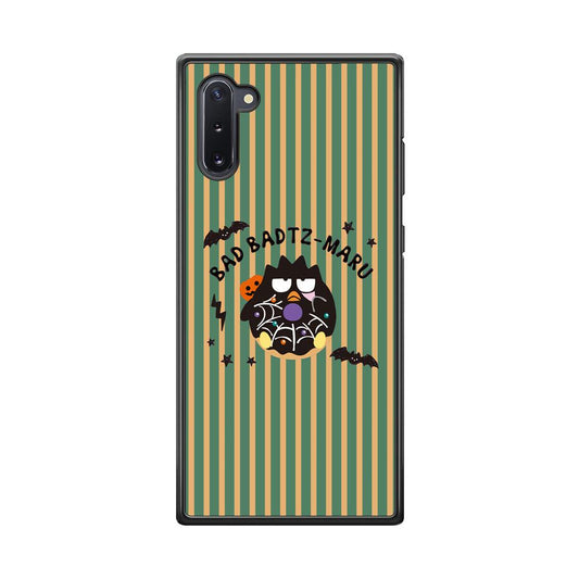 Bad Badtz-Maru Scene in Halloween Samsung Galaxy Note 10 Case-Rubber Black (2D Case)-Oxvistore