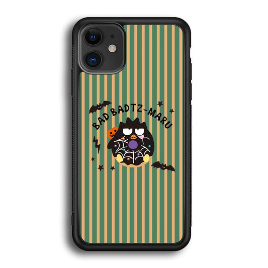 Bad Badtz-Maru Scene in Halloween iPhone 11 Case-Rubber Black (2D Case)-Oxvistore