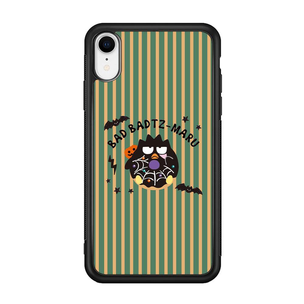 Bad Badtz-Maru Scene in Halloween iPhone XR Case-Rubber Black (2D Case)-Oxvistore