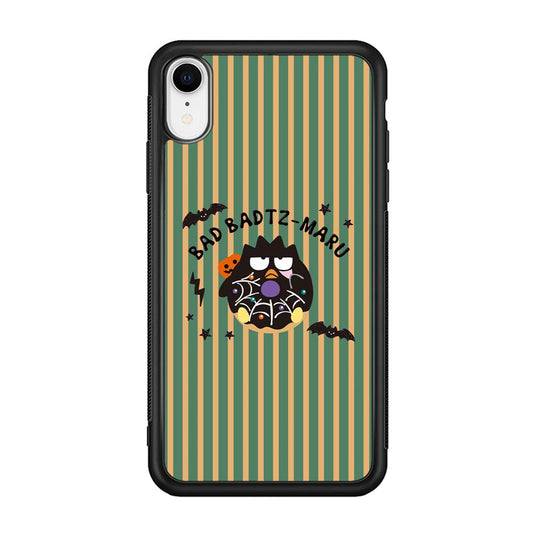 Bad Badtz-Maru Scene in Halloween iPhone XR Case-Rubber Black (2D Case)-Oxvistore
