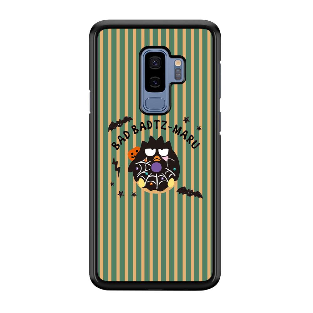 Bad Badtz-Maru Scene in Halloween Samsung Galaxy S9 Plus Case-Rubber Black (2D Case)-Oxvistore