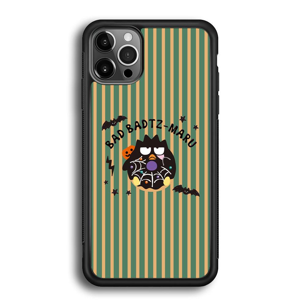Bad Badtz-Maru Scene in Halloween iPhone 12 Pro Max Case-Rubber Black (2D Case)-Oxvistore