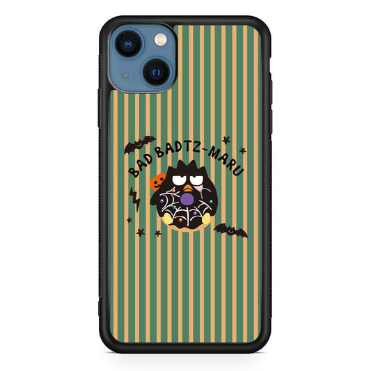Bad Badtz-Maru Scene in Halloween iPhone 14 Plus Case-Rubber Black (2D Case)-Oxvistore