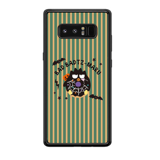Bad Badtz-Maru Scene in Halloween Samsung Galaxy Note 8 Case-Rubber Black (2D Case)-Oxvistore