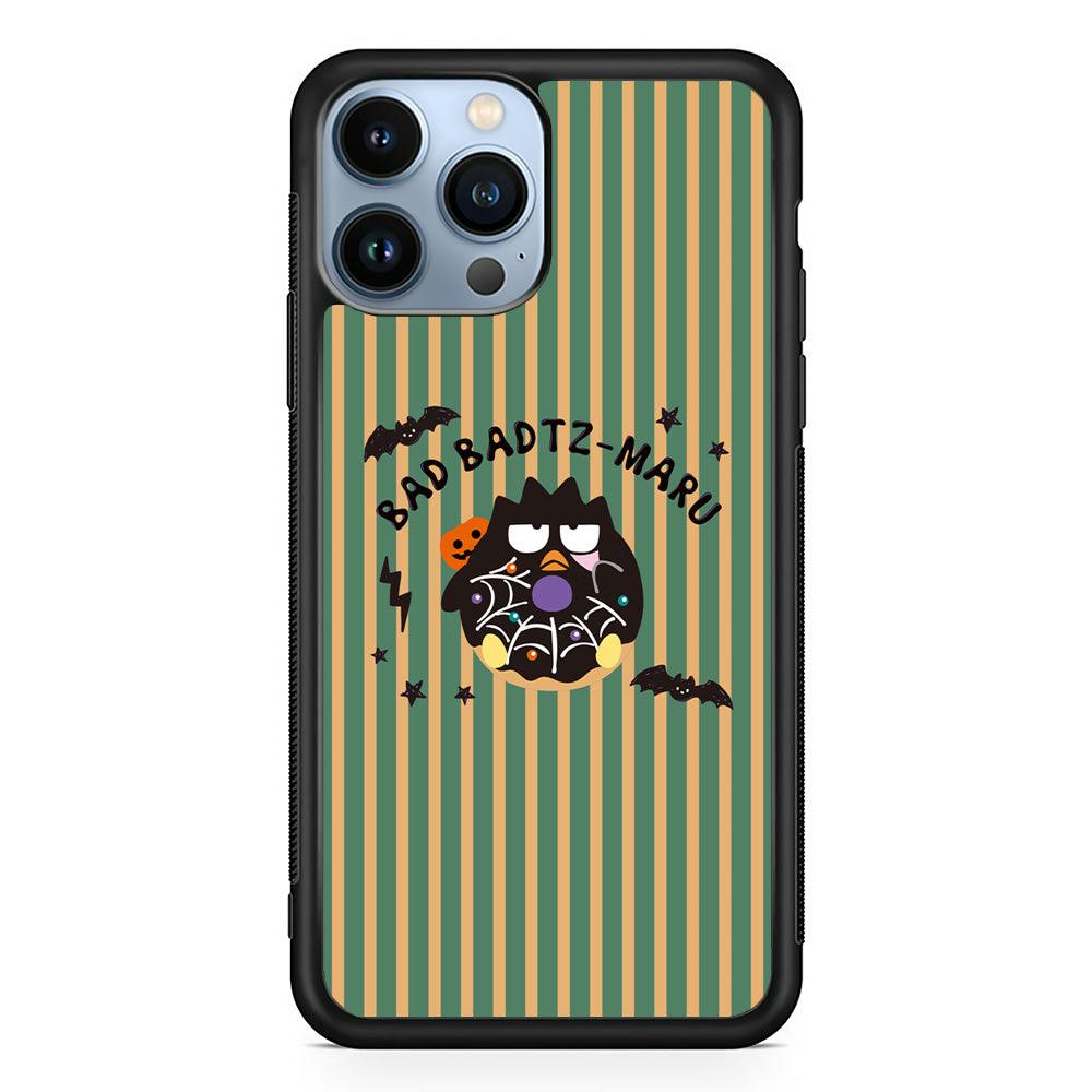 Bad Badtz-Maru Scene in Halloween iPhone 15 Pro Max Case-Rubber Black (2D Case)-Oxvistore