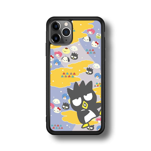 Bad Badtz-Maru Singing and Dancing iPhone 11 Pro Max Case-Rubber Black (2D Case)-Oxvistore