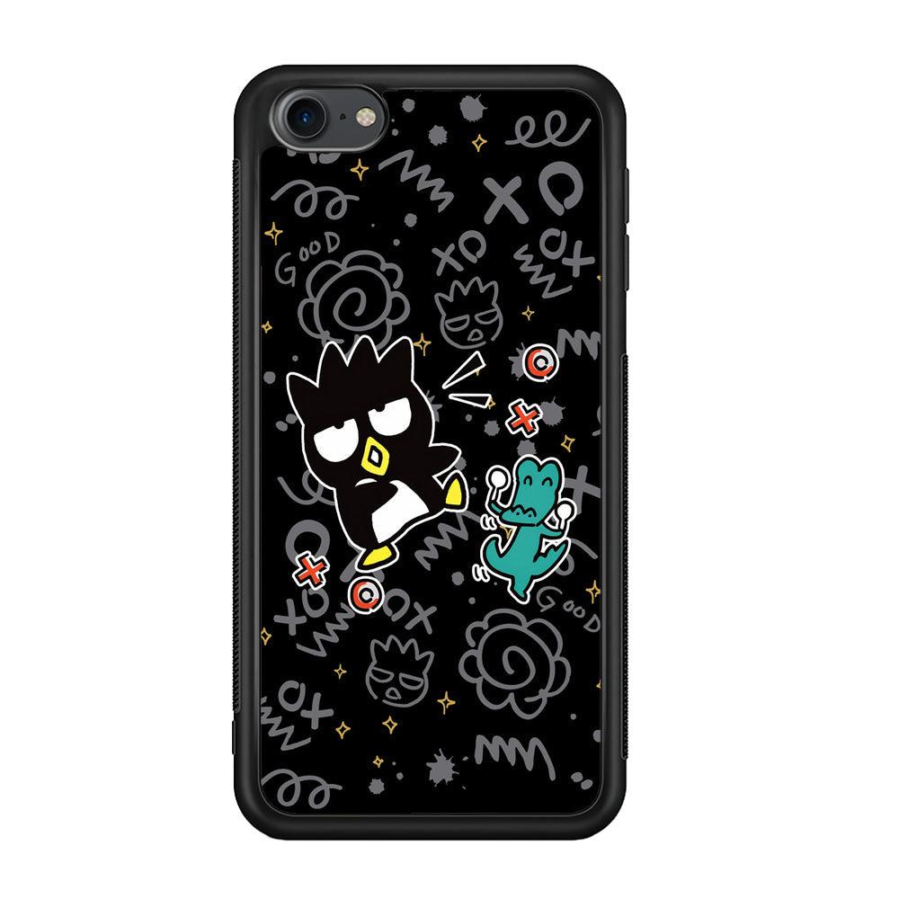 Bad Badtz-Maru The Dance Floor iPod Touch 6 Case-Rubber Black (2D Case)-Oxvistore
