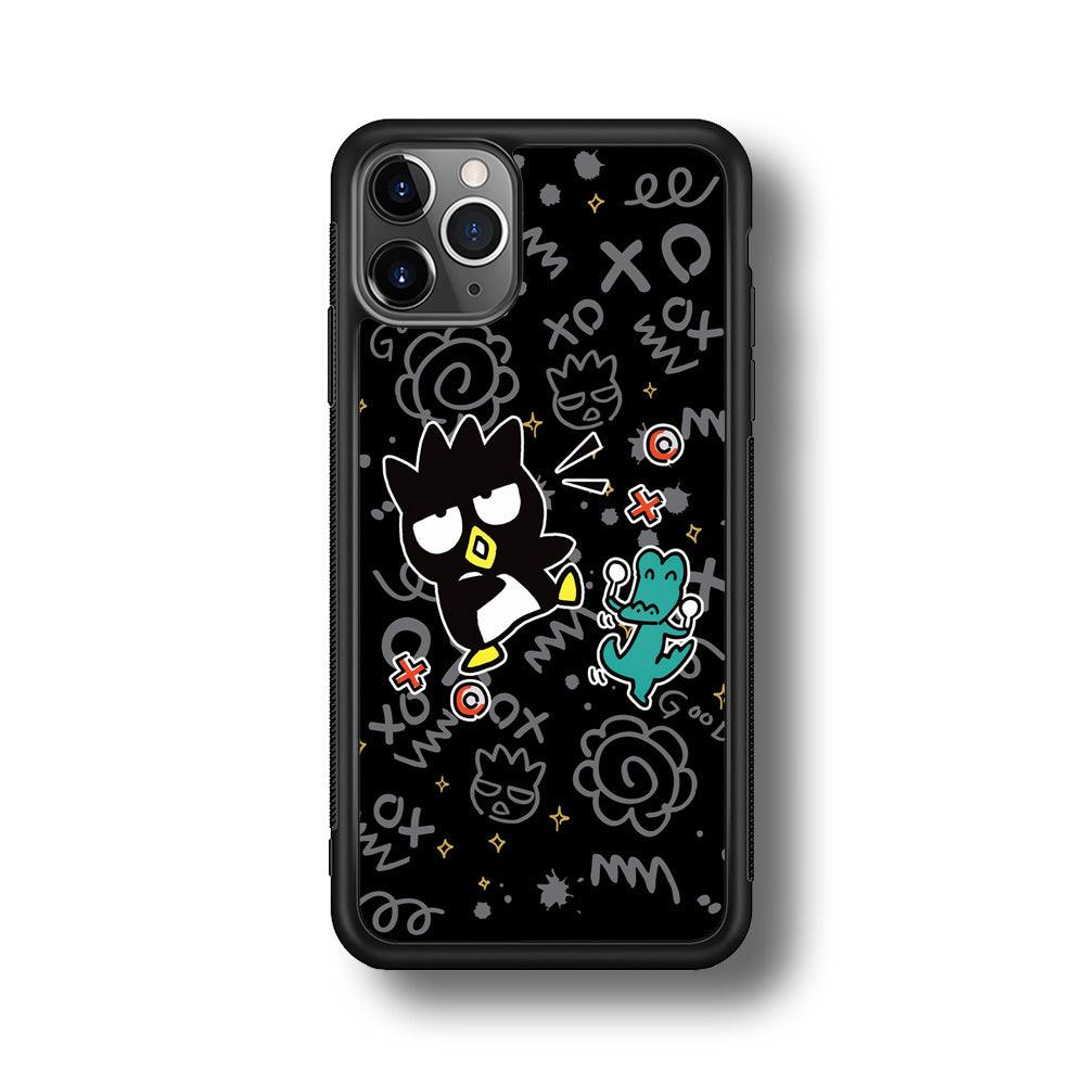 Bad Badtz-Maru The Dance Floor iPhone 11 Pro Max Case-Rubber Black (2D Case)-Oxvistore