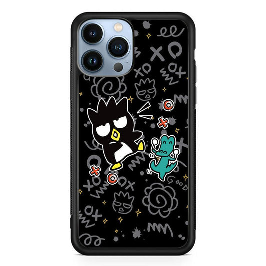 Bad Badtz-Maru The Dance Floor iPhone 13 Pro Max Case-Rubber Black (2D Case)-Oxvistore