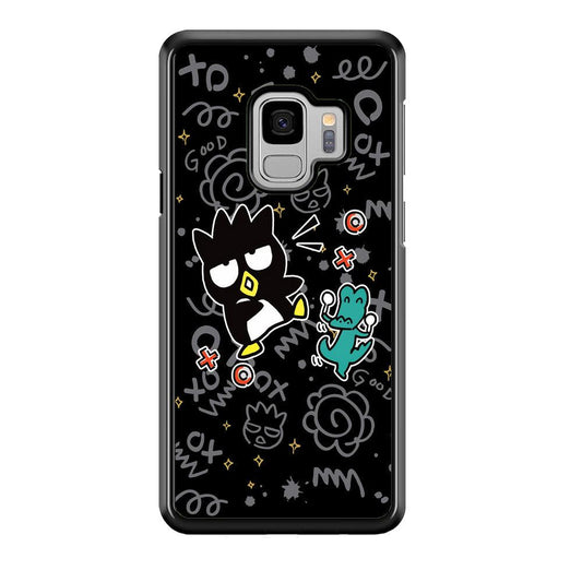 Bad Badtz-Maru The Dance Floor Samsung Galaxy S9 Case-Rubber Black (2D Case)-Oxvistore