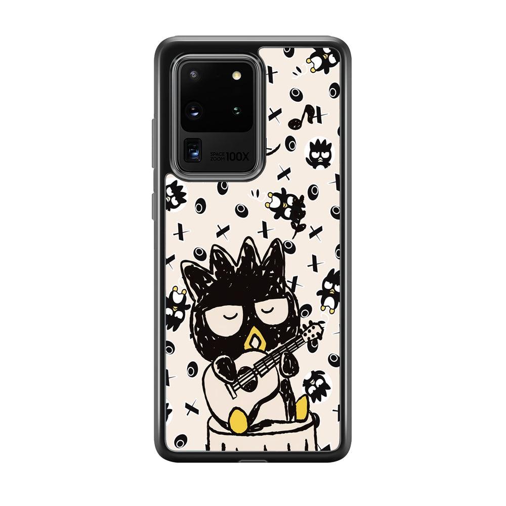 Bad Badtz-Maru When Life is So Busy Samsung Galaxy S20 Ultra Case-Rubber Black (2D Case)-Oxvistore