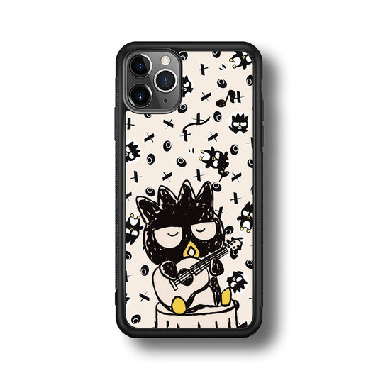 Bad Badtz-Maru When Life is So Busy iPhone 11 Pro Max Case-Rubber Black (2D Case)-Oxvistore