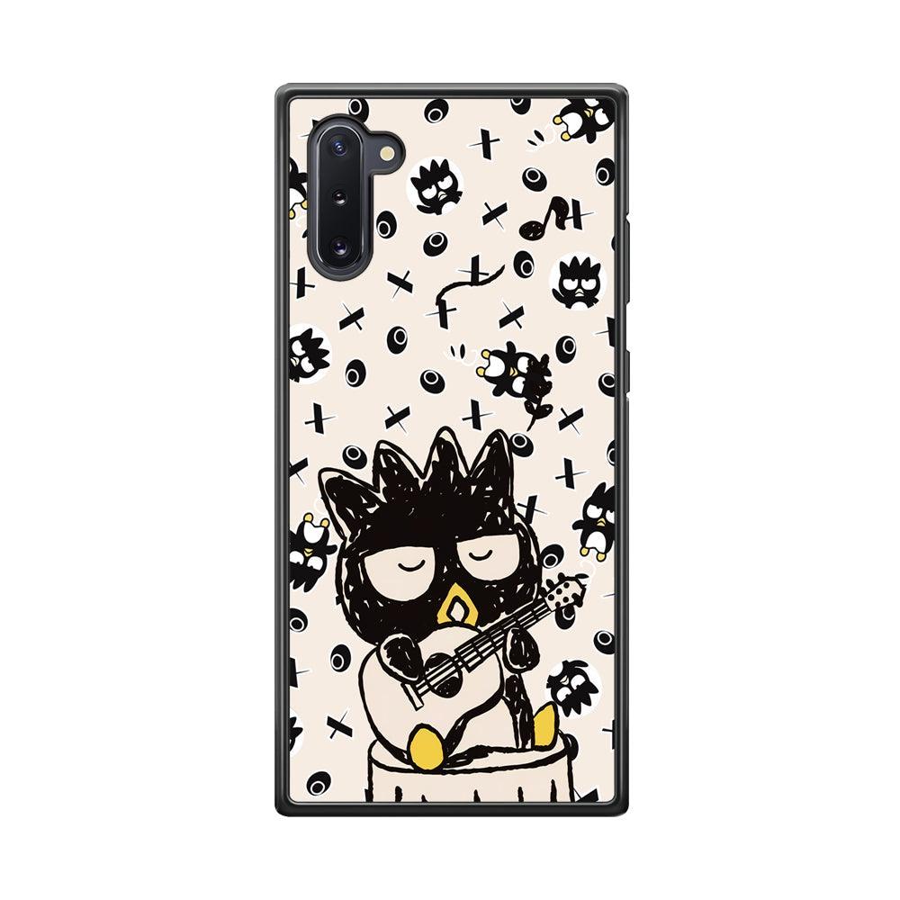 Bad Badtz-Maru When Life is So Busy Samsung Galaxy Note 10 Case-Rubber Black (2D Case)-Oxvistore