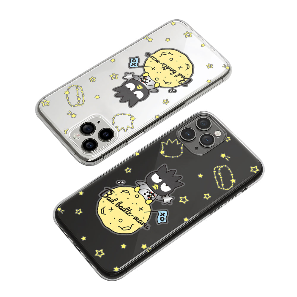 Badtz Maru Landed on the Moon Clear Soft Case