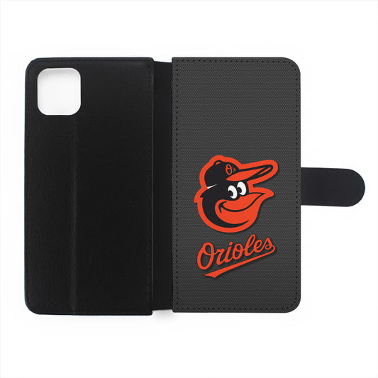 Baltimore Orioles Logo Flip Wallet Phone Case