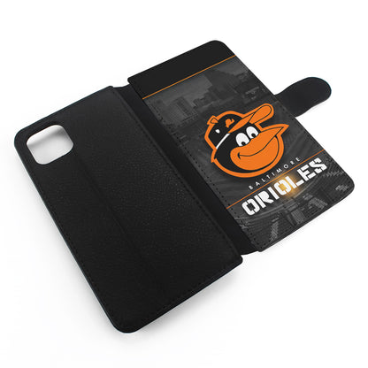 Baltimore Orioles Stadium Flip Wallet Phone Case