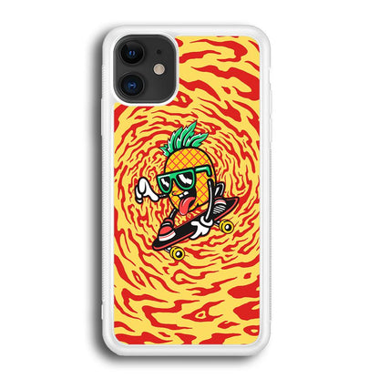 Banana Twisted Skate iPhone 12 Case-Oxvistore