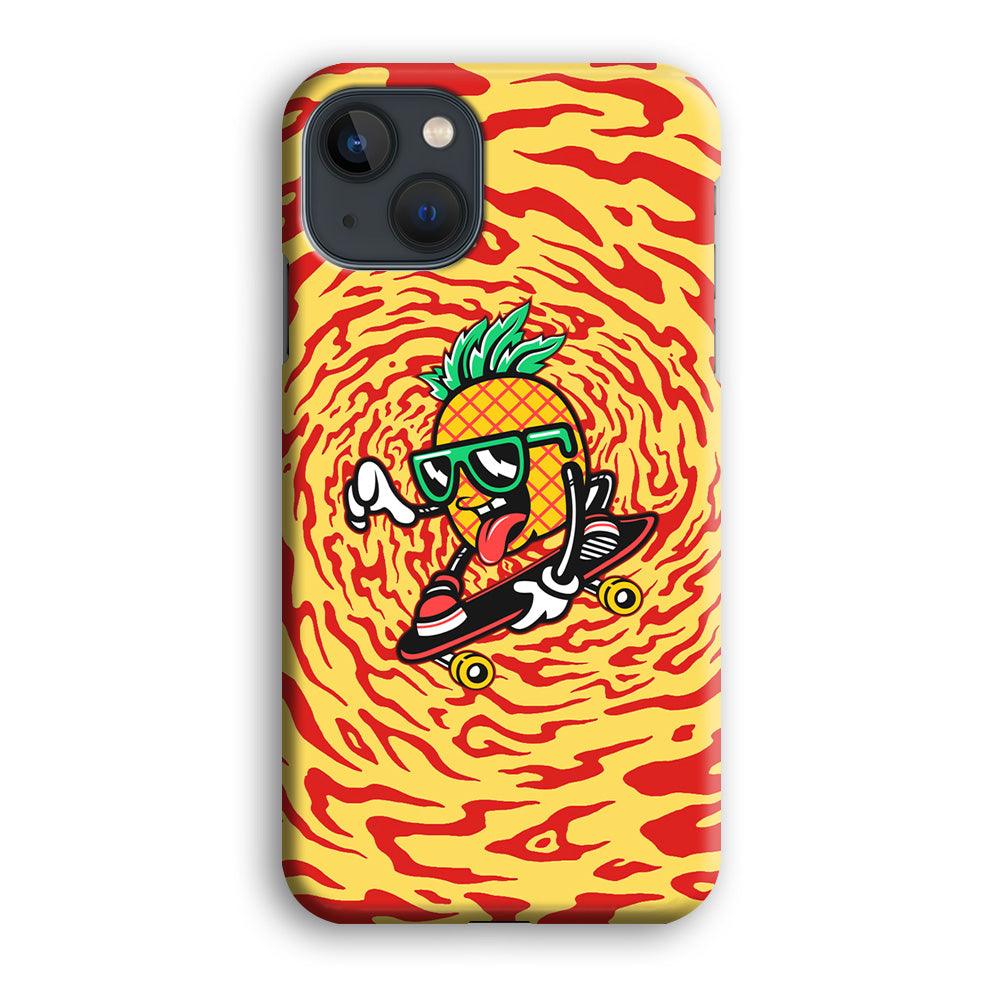 Banana Twisted Skate iPhone 14 Case-Oxvistore