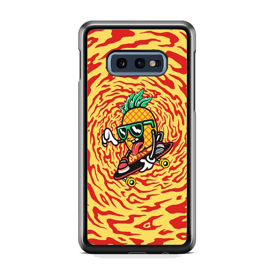 Banana Twisted Skate Samsung Galaxy S10E Case-Oxvistore