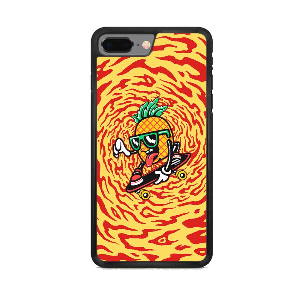 Banana Twisted Skate iPhone 7 Plus Case-Oxvistore