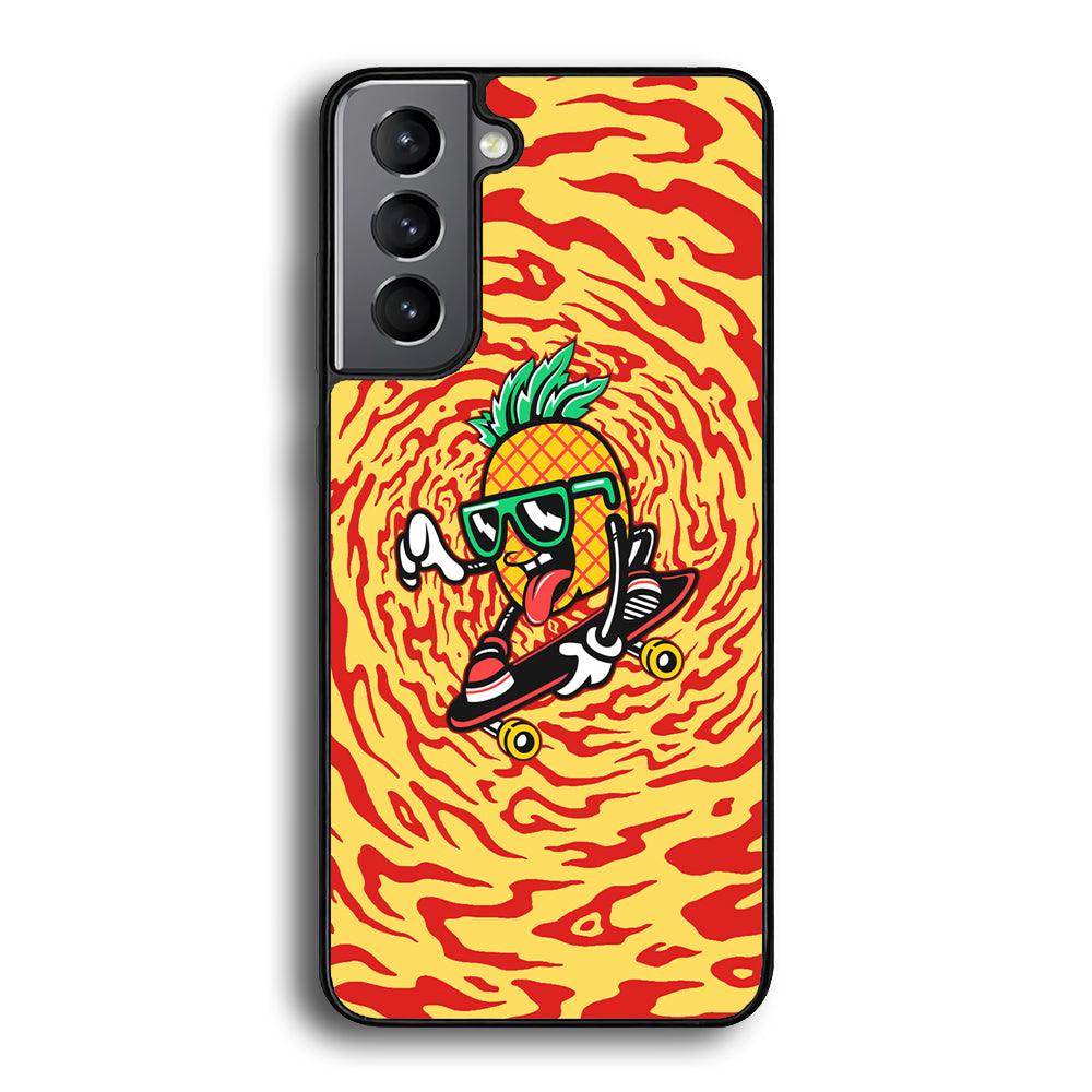 Banana Twisted Skate Samsung Galaxy S23 Case-3D Case-Oxvistore