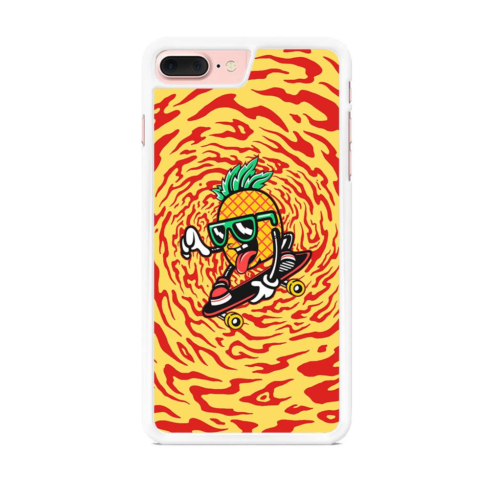 Banana Twisted Skate iPhone 8 Plus Case-Oxvistore