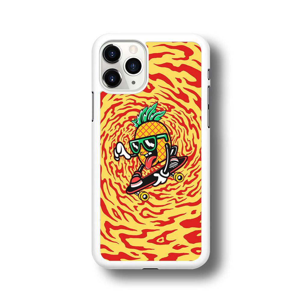 Banana Twisted Skate iPhone 11 Pro Case-Oxvistore