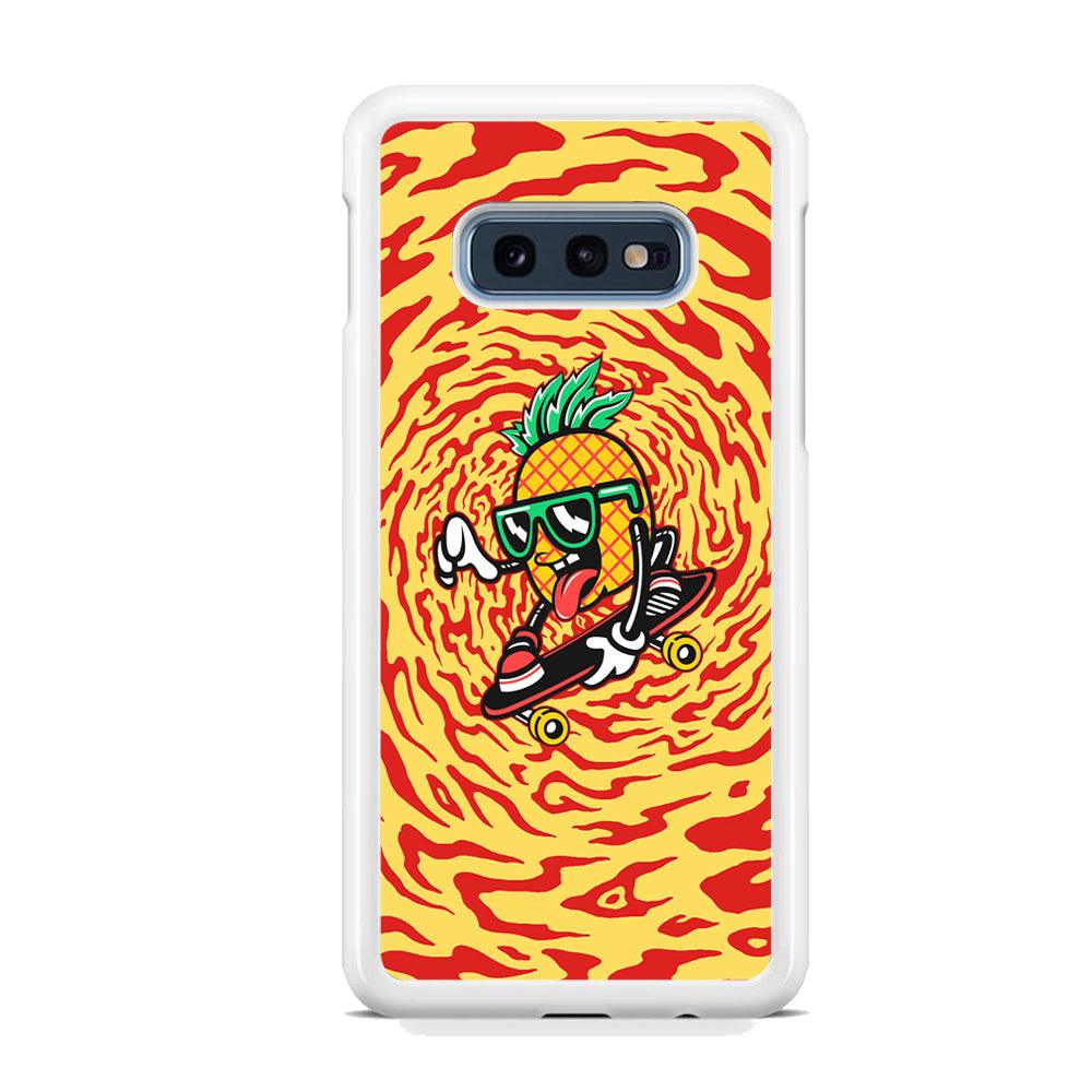 Banana Twisted Skate Samsung Galaxy S10E Case-Oxvistore