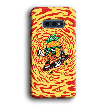 Banana Twisted Skate Samsung Galaxy S10E Case-Oxvistore