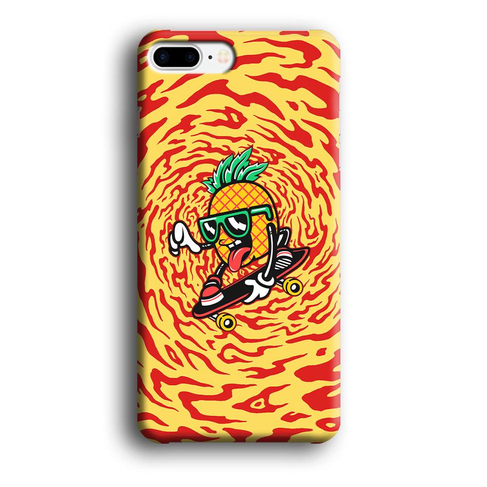 Banana Twisted Skate iPhone 8 Plus Case-Oxvistore