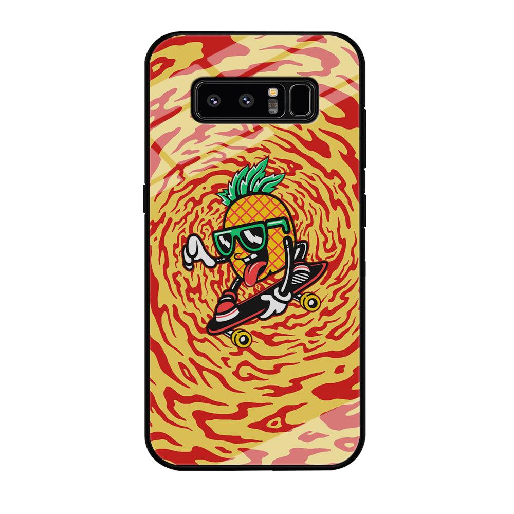 Banana Twisted Skate Samsung Galaxy Note 8 Case-Oxvistore