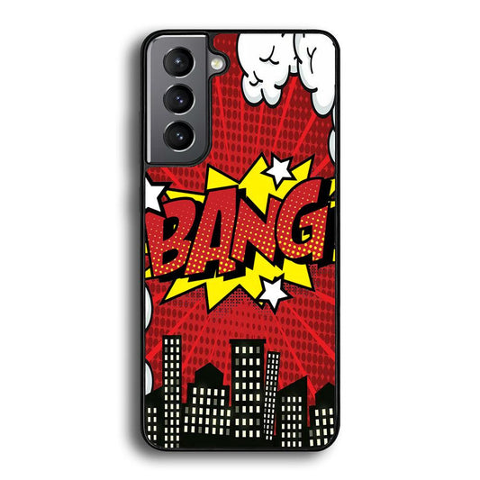 Bang Town Samsung Galaxy S22 Case-Rubber White (2D Case)-Oxvistore