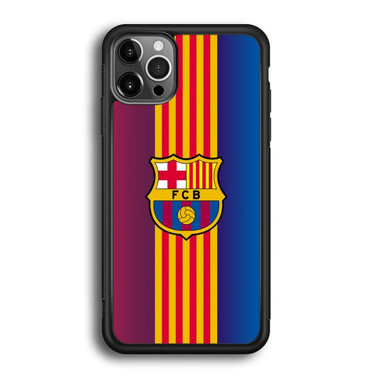 Barcelona FC Gradation Wings iPhone 12 Pro Case-Oxvistore